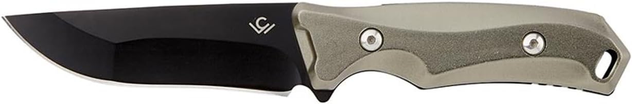 Trailblade Knife - Outdoor, Hiking, Camping, Bushcrafting - High Carbon Stainless Steel, Aluminum - Hand Wash Only - Knife