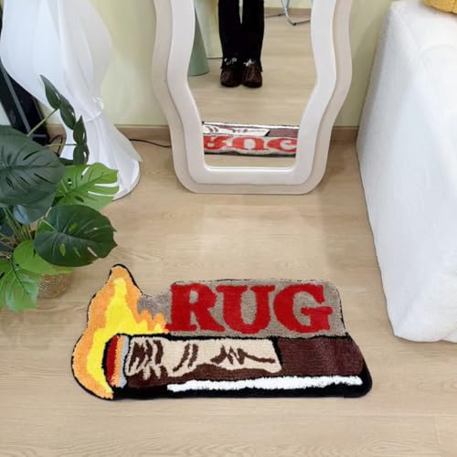 Tapete Decorativo Flame Tufted LAKEA 80x42 cm miniatura 3