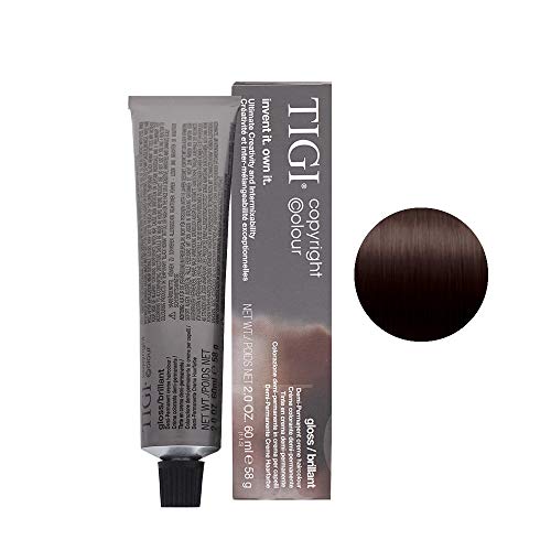 Tigi Gloss Medium Brown Ash Mahogany 4/85 60 ml