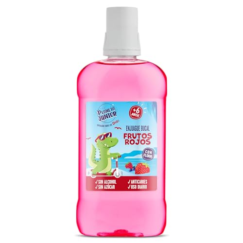 DIA PLANETA JUNIOR Enjuague bucal infantil frutos rojos bote 500 ml
