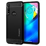 Spigen Rugged Armor Designed for Moto G Power Case (2020) - Matte Black