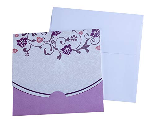 50 Invitaciones de Boda con Sobre Tarjetas de Invitados para bodas divertidas, material de carton Cover