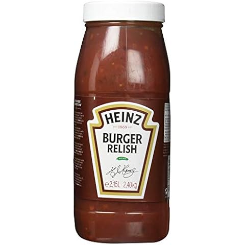 Heinz Burger Relish - Burgersauce in Plastikkanne - 2 x 2,15 l Cover
