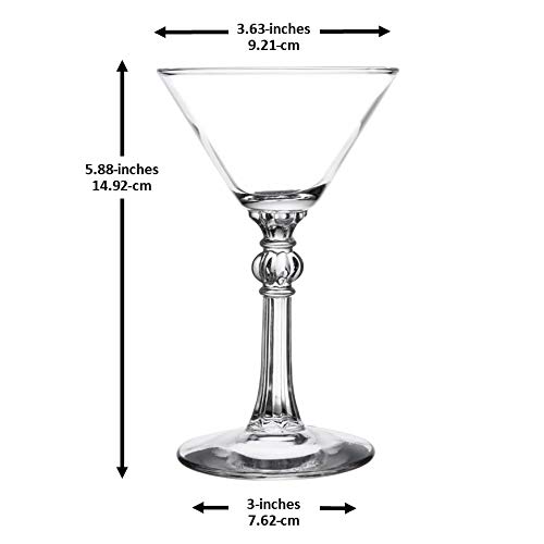 Charles Butterworth 1937 Martini Glass (Gift Box Set of 2) - Thumbnail 3