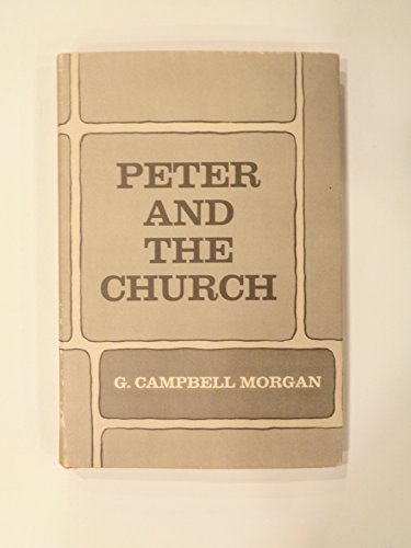 Peter and the church, B00086BFBE Book Cover