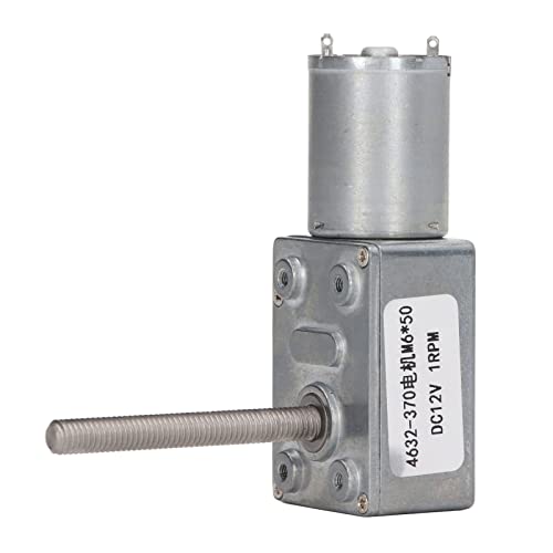 Motor de reducción 12V M6 con función de bloqueo automático seguro