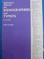 Reference Manual for Stenographers and Typists 0070230684 Book Cover