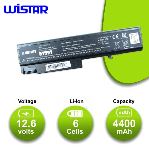 WISTAR 6 Cell Laptop Battery for HP EliteBook 6930p, 8440p, 8440w, 8530w 6500b 6535b 6700b 6730b 6735b 6530b EliteBook 6930p 8440W ProBook 6440b... - Image 4