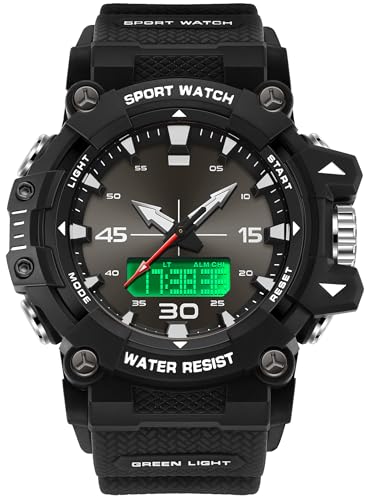 Montre de sport pour homme résistante aux chocs pour éviter les rayures