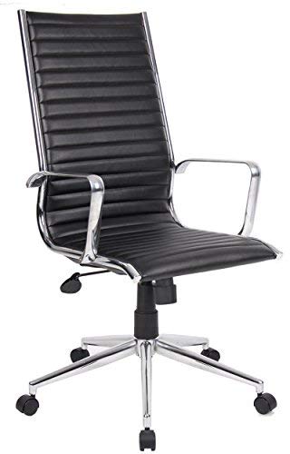 Bari Leather Faced Executive Office Chair