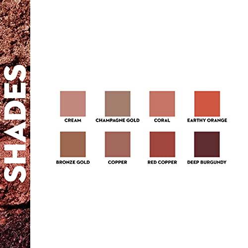 Image of SUGAR Cosmetics Blend The Rules Eyeshadow Palette | Long Lasting, Smudge Proof & Shimmery Finish | 10.4 Gm - 01 Flawless (8 Warm Neutral Shades)