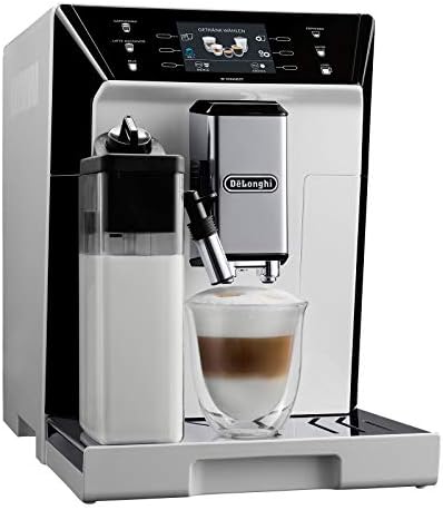 De'Longhi ECAM 556.55.W Cafetera automática, 1450 W, 2 Cups, Blanco - PREYCA