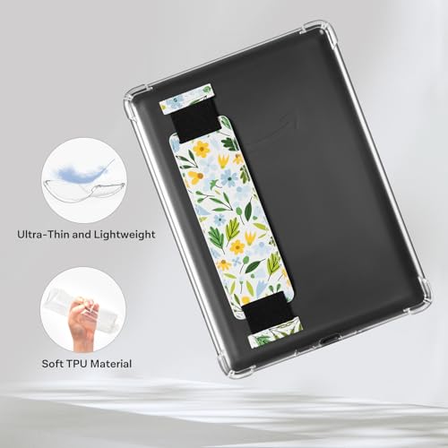 Image of CoBak 6.8 inch Clear Case, not for iPad(A0723) | Lightweight, Scratch-Proof Silicone Back Cover with Hand Strap