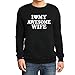 Produktbild I Heart My Awesome Wife Schwarz Medium Sweatshirt - Liebe Meine Ehefrau/Geschenkidee Ehemann Hochzeitstag