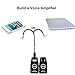 Wireless Guitar Transmitter Receiver Set, 2.4G Wireless Guitar Bass System Rechargeable AUX 6.35mm Jack Supports 10 Sets of Devices Up to 160 ft (50M) Range (Black Upgraded)