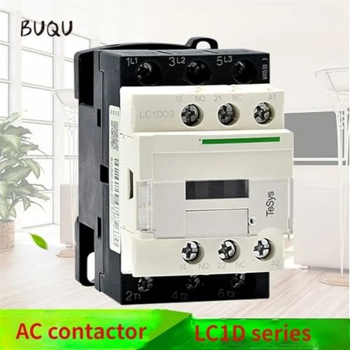 Contactor trifásico 110V AC 3 polos evita caídas de tensión en arranques de motor LC1D32 3