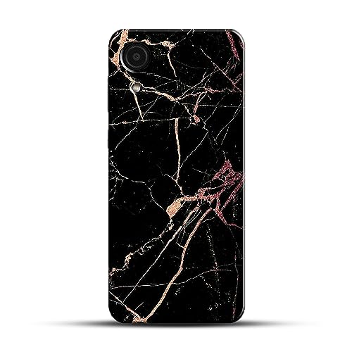 Image of COLORflow Back Cover Compatible with Samsung Galaxy A03 Core | Beautiful Black Golden Marble | Designer Printed Hard CASE Bumper Back Cover Compatible with Samsung Galaxy A03 Core