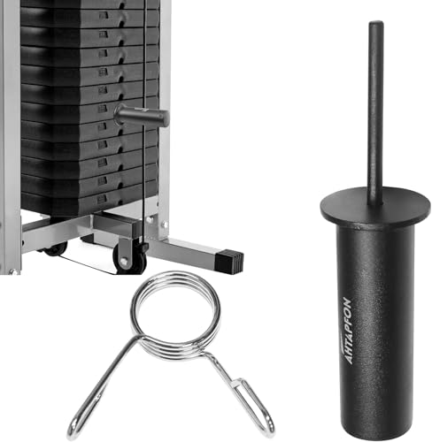 AHTAPFON Weight Stack Pin with 1 x Spring Clip,Weight Extender Pin,Fits Add 2