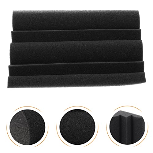 Toddmomy 4Pcs Paneles absorbentes de sonido antillama en esquina para tratamiento acústico en estudio miniatura 7