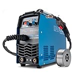 IPOTOOLS MIG-160ER Inverter Schweißgerät MIG MAG - Schutzgas Schweissgerät mit 160 Ampere auch FLUX/Fülldraht und Elektroden geeignet/E-Hand/Digitalanzeige/IGBT / 230V / 7 Jahre Garantie