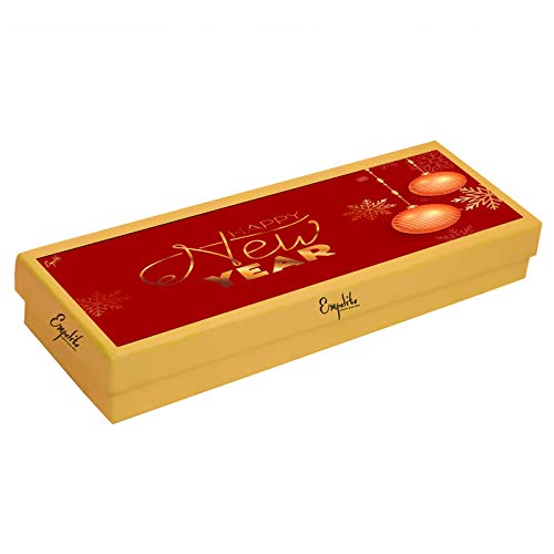 Image of Mery Christams And New Year Chocolate Gift For Girl Friend - Happy Near Year Gift for Employees (DESIGN 11, 12 PC BOX)