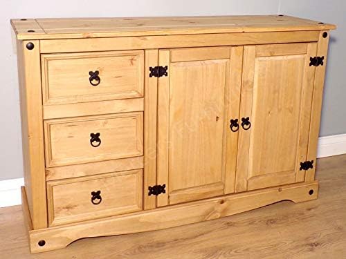 Mercers Furniture Trade Corona Low Sideboard Light Fiesta Wax