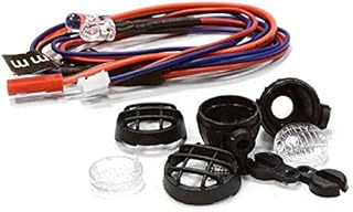 Integy RC Model C24211BLUE V2 Small Round Type Roof Top LED Blue Light Set for 1/10 Off-Road, Rock Crawler
