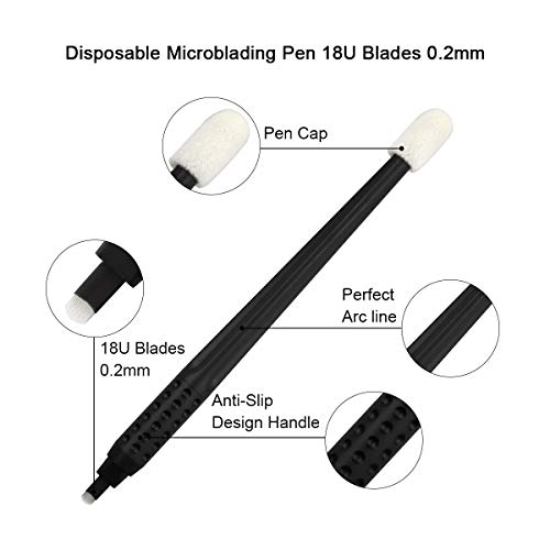10pcs-Disposable-Microblading-Manual-Pen-with-Needle-and-Cap-Permanent-Makeup-18-U-Blades-02MMdisposable-blister-package