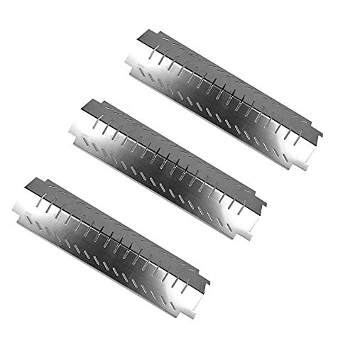 Attachcooking Gas Grill Ersatzteile Edelstahl Flavorizer Bars/Heat Plate Shield Zelt Diffusor Deflector für Grill Modell von FirePlus, Fire Mountain, Char-Broil, Cosmo Grill, Campingaz und andere Cover