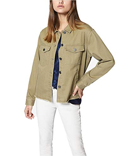 Sanctuary Clothing Women's Raw-Hem Trucker Jacket