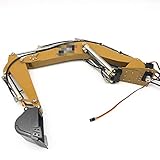 Para estrenar LMIAOM Bomba de aceite Excavadora RC DIY Con hidráulico hidráulico de actualización Bomba hidráulica integrada del tanque de aceite Piezas for huina 580 piezas modificadas Parti di montaggio accessori