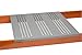 Little Giant RDP-3646-3 Perforated Steel Rack Decking, 36" D x 46" W, Gray