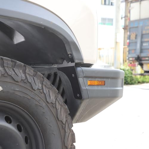 Image of 2PCS Mud Flaps Splash Guards Mudguards Mudflaps Compatible with INEOS Grenadier 2020-2024, Mud Guards Splash, No Drilling Mudguards Fenders Replacement (Front Wheel)