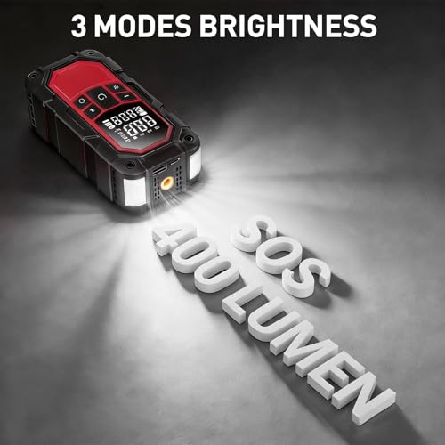 Portable Jump Starter with 150PSI Compressor