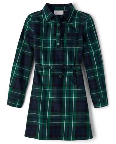 Image of The Children's Place Big Girls' Long Sleeve Casual Dress