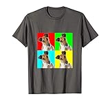 Photo Gallery pop art dog fox terrier (smooth) maglietta Photo Gallery pop art dog fox terrier (smooth) maglietta