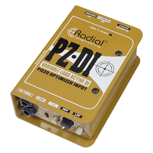 Radial PZDI 1-channel Passive Piezo-Optimized Direct Box