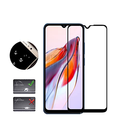 Kit Capa Anti Impacto e Película De Vidro 3D 9D Compatível Com Xiaomi Redmi 12C