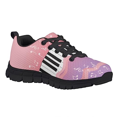 MARSVOVO Boys Girls Walking Shoes Non Slip Flexible Athletic Lightweight Breathable Printed Sneakers for Kids Most Comfortable Classic Printed Casual Fashion Non Slip Sport Kids Running Shoes3