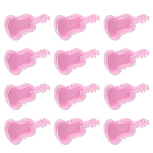 Realizzata in un design unico a forma di violino, questa scatola trasparente per caramelle combina eleganza artistica e praticità, perfetta per mostrare dolci o piccoli regali mentre funge anche da pezzo decorativo per feste e organizzazione della casa