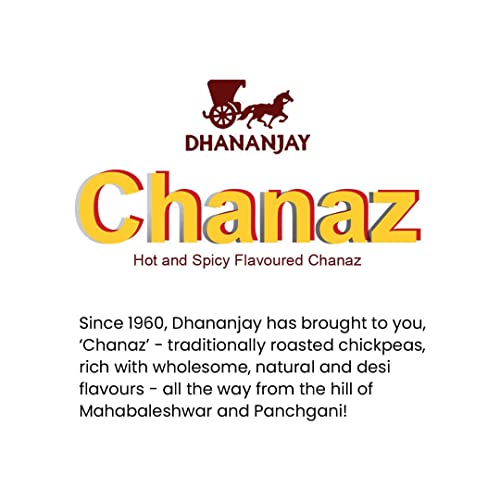 Dhananjay Roasted Flavoured Mahabaleshwar Chana (Chickpeas) | Gluten Free | Rich in Protein | 100% Roasted and Puffed | Pack of 2 (Cheese 160g & Peri Peri 160g) - 160gm + 20gm extra