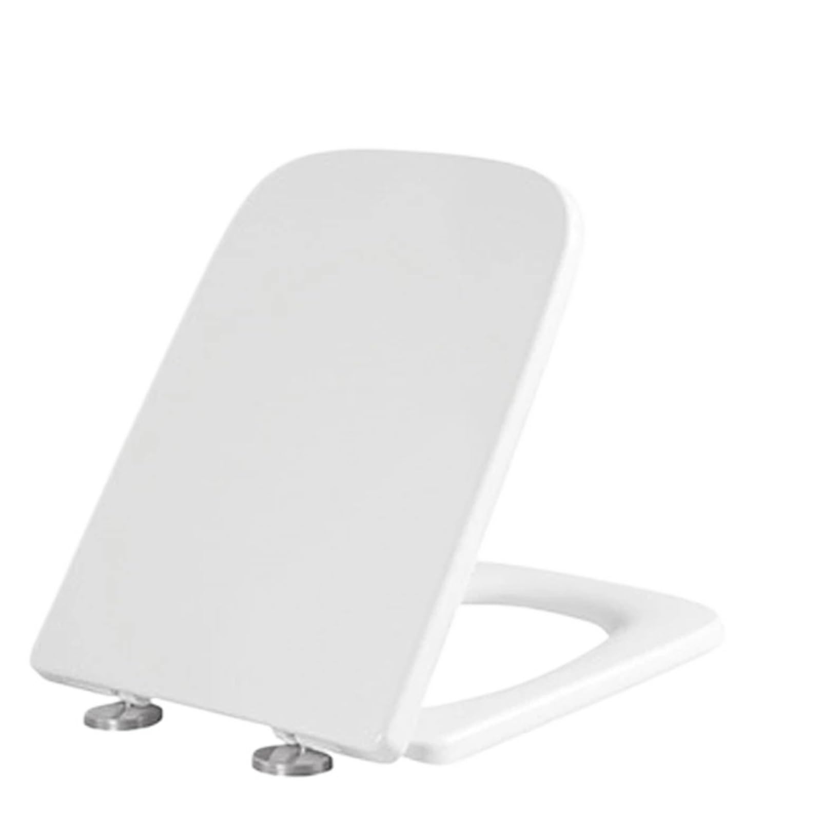 Dsfvervd One Color Soft Close Toilet Seat Soft Close Toilet Cover Square Universal