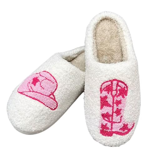 Image of Women's Men's Strawberry Slippers Cute Fruit Home Slippers Winter Fuzzy Memory Foam Fluffy Warm House Shoes