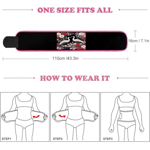 Faja Ajustable Belly Band Estampada para Entrenamiento miniatura 2