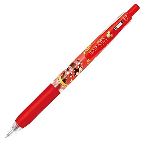 Amazon | サラサクリップ×ディズニー 限定 ボールペン 0.5mm 赤インク 