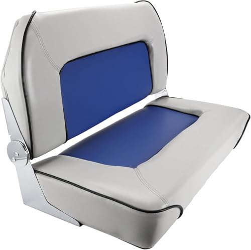 Siège de bateau double pliable imperméable dossier bas T-Top pêche au bar