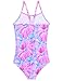 Alikhonf Swimsuit for Girls 4t 5t Fashion Purple Blue Sleeveless Bathinmg Suits Comfy Beachwear