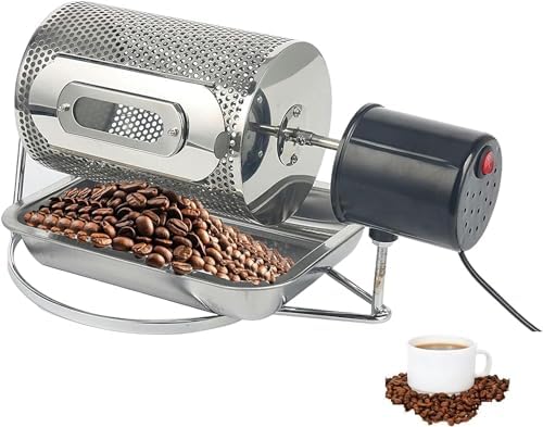 Torrador de café doméstico com janela de observação, aço inoxidáv...