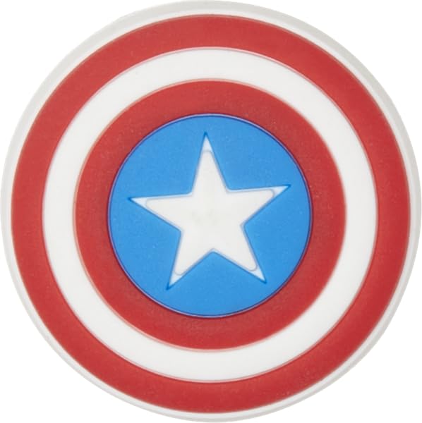 Crocs Polyvinyl Chloride Captain America Shield Multicolor (10007239) One Size (B0CWS9R4W3) Amazon Price History, Amazon Price Tracker