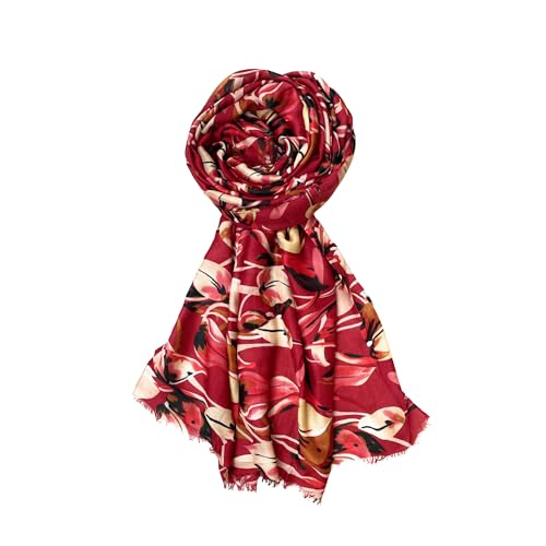 Image of Aura Collection Viscose Cotton Scarf Stole for Women
